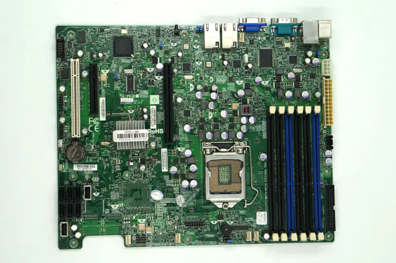 SuperMicro X8SIE-F LGA1156シングルサーバーマザーボード S3420チップセット 6メモリスロット デュアルギガビットLAN
