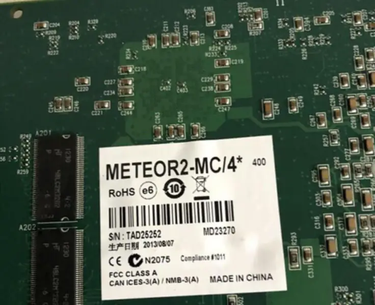 Matrox METEOR2-MC/4* Y751-04 REV.A 産業用マザーボード