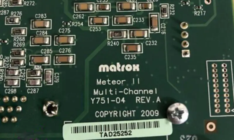 Matrox METEOR2-MC/4* Y751-04 REV.A 産業用マザーボード