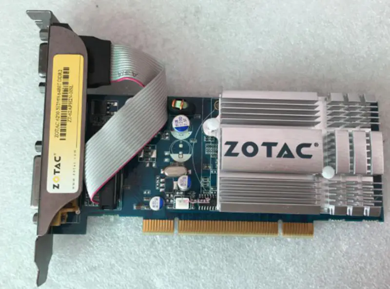 ZOTAC GeForce 6200 512MB 64BIT DDR2 6200グラフィックスカード