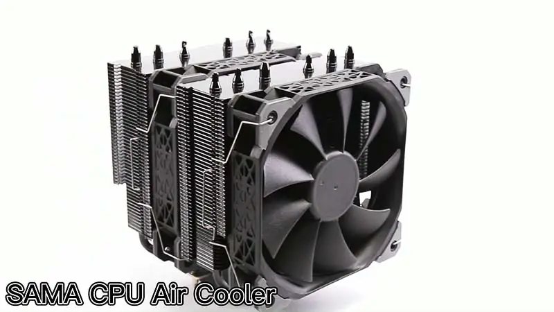 Cpu の空気クーラーはコンピュータ箱のための Cpu のクーラー ファンを導きました