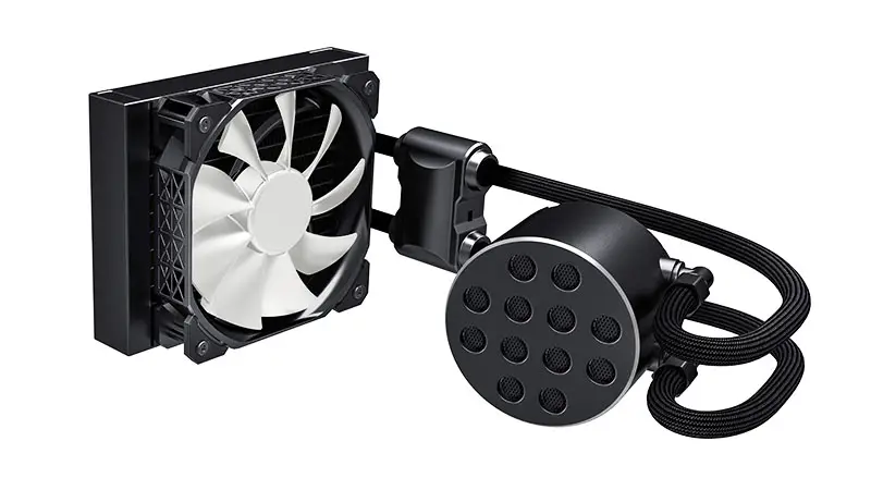 低雑音ポンプが付いている Sama 12cm Aio Cpu のクーラーのラジエーターの銅の表示水液体の冷却 Pc Cpu のクーラー Rgb の白熱