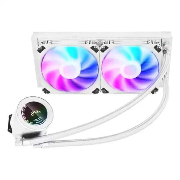 Sama 240mm Aio Cpu の液体冷却の水冷却器のキット PC システム Lcd の表示