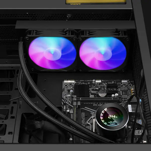 Sama 240mm は PC の箱のための Cpu の水冷の液体クーラーを統合しました