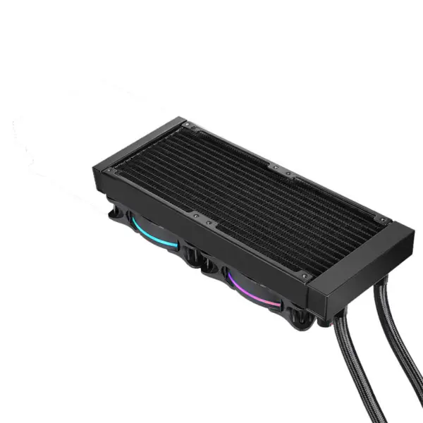 Sama 24cm Aio Cpu のクーラーのラジエーターの銅水液体の冷却 Pc Cpu のクーラーの Rgb の白熱