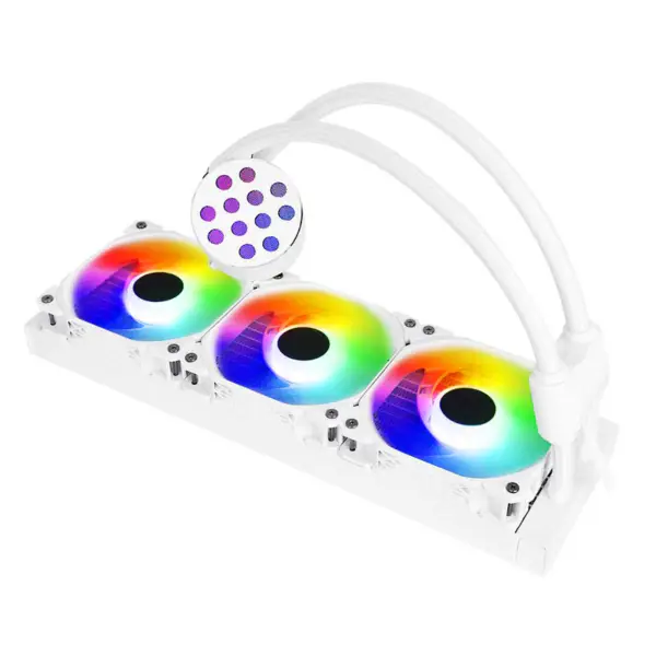 Sama 360mm 240mm 120mm はライトが付いている Cpu の水冷を統合しました
