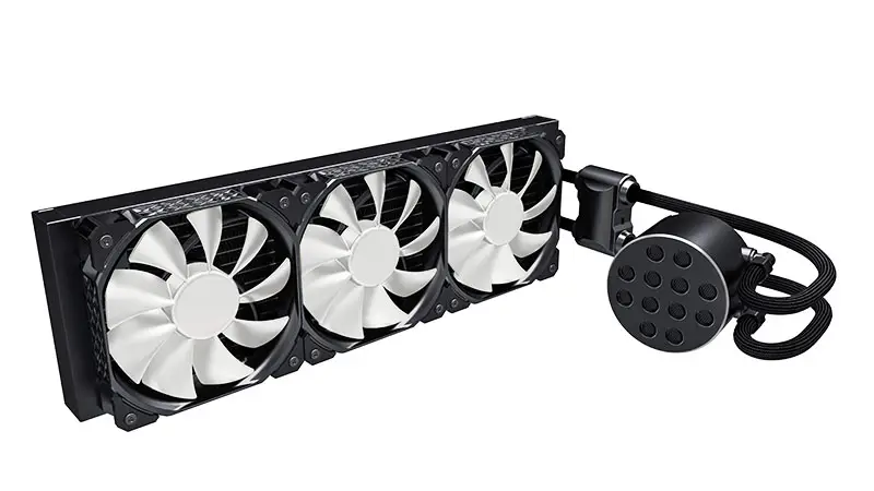 Sama 360mm 240mm 120mm はライトが付いている Cpu の水冷を統合しました