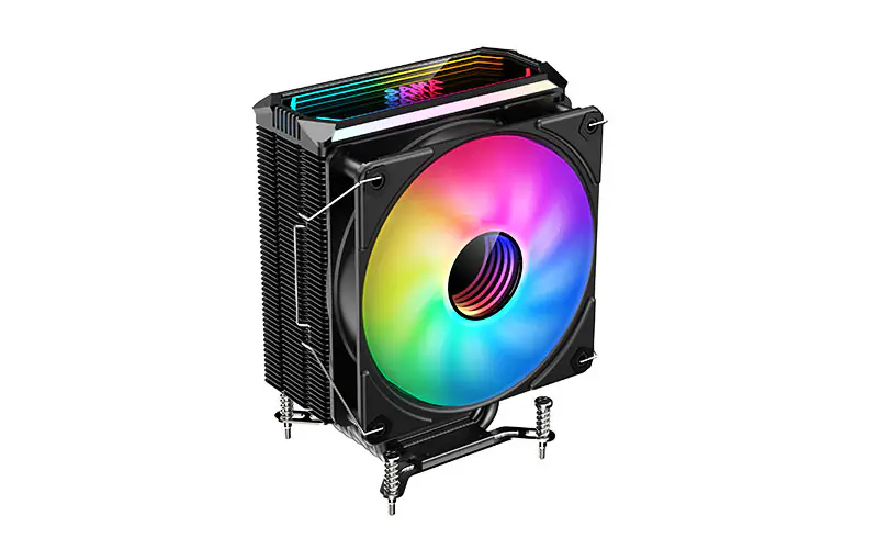 サマ 6 ヒート パイプ Cpu クーラー 4 ピン Rgb PC 静音インテル Lga 2011 775 1200 1150 1151 1155 X79 X99 Am3 Am4 Am5 Cpu 冷却ファン H
