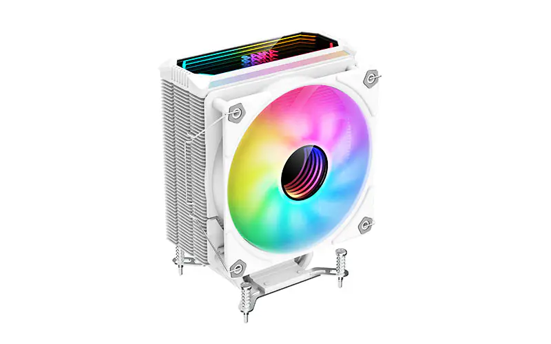 サマ 6 ヒート パイプ Cpu クーラー 4 ピン Rgb PC 静音インテル Lga 2011 775 1200 1150 1151 1155 X79 X99 Am3 Am4 Am5 Cpu 冷却ファン H