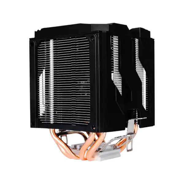 Sama 9cm の二重タワーの空冷装置カスタマイズ可能な Argb の上カバー Cpu のラジエーター黒/銀小さいしかし強力な Cpu の空冷装置