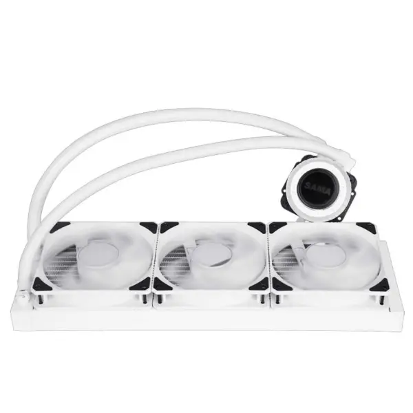 Sama Aio Cpu 360mm のラジエーターの白い黒の脱熱器液体 Rgb のクーラーの Cpu Pc コンピュータ プロセッサ水冷のラジエーターの PC の賭博