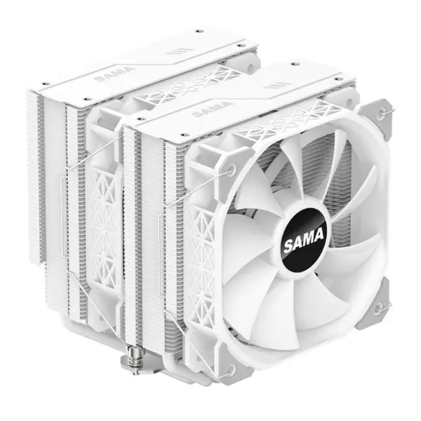 Sama Am4 Am5 Cpu の脱熱器クーラーの強い機能的なファンの倍ファンのクーラーの Cpu プロセッサーの冷却