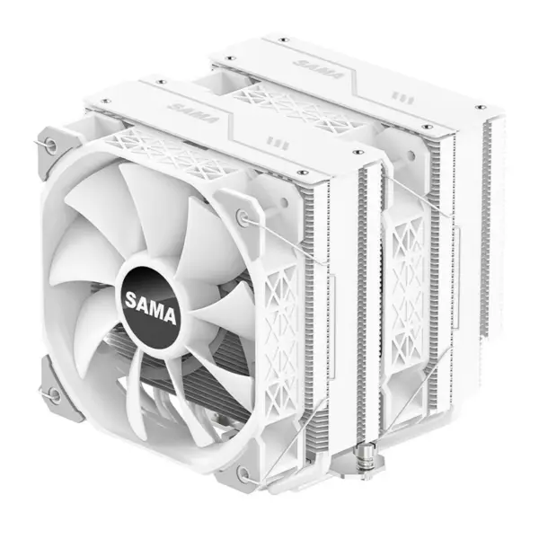 Sama Am4 Am5 Cpu の脱熱器クーラーの強い機能的なファンの倍ファンのクーラーの Cpu プロセッサーの冷却