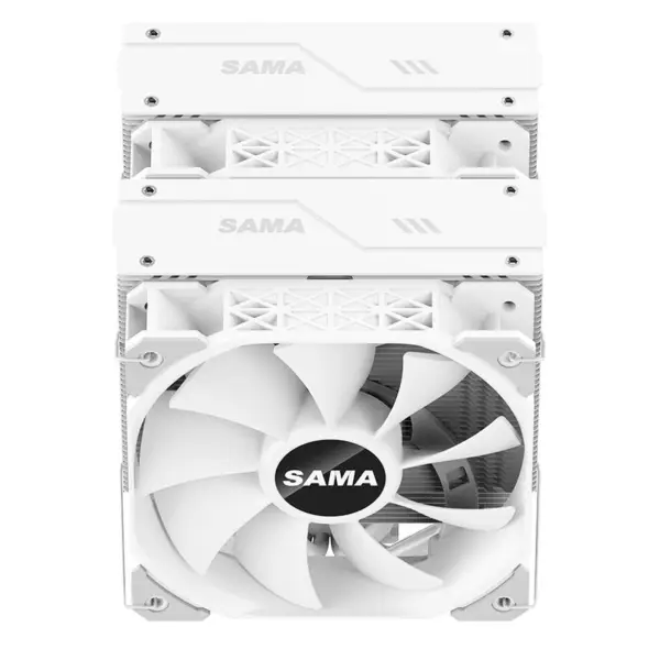 Sama Am4 Am5 Cpu の脱熱器クーラーの強い機能的なファンの倍ファンのクーラーの Cpu プロセッサーの冷却