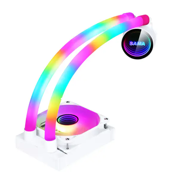 単一 12cm Rgb ファン Cpu Cpu 水冷ラジエーターを制御する Sama Argb