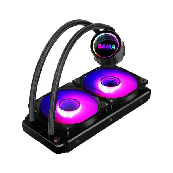 サマ Argb Cpu 水冷却 Cpu 水クーラー Pc 水冷却高気流 Pi240