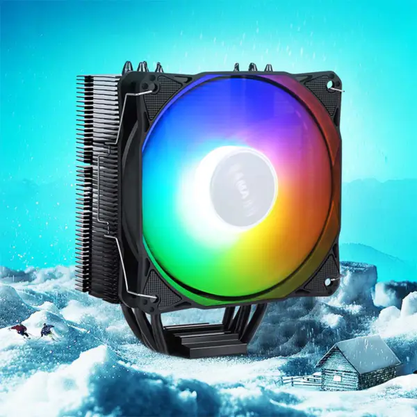 Sama コンピュータ ラジエーター クーラー Cpu 空冷ファン ゲーム ケース用