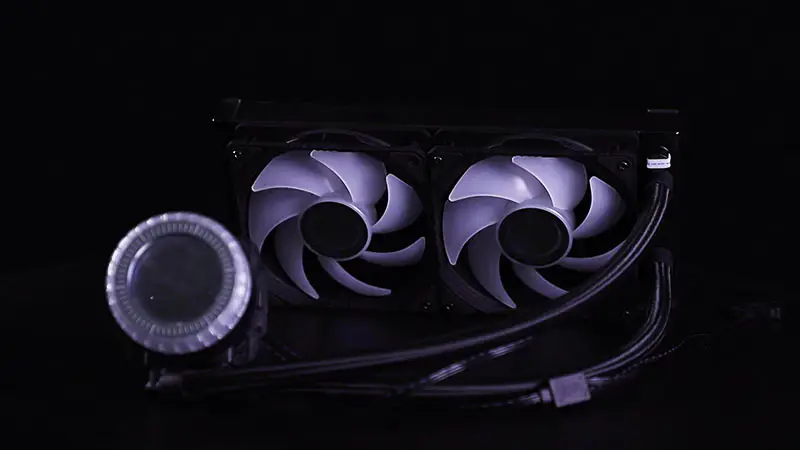 サマカスタムブラック240mmラジエーターPc CPU水冷クーラー