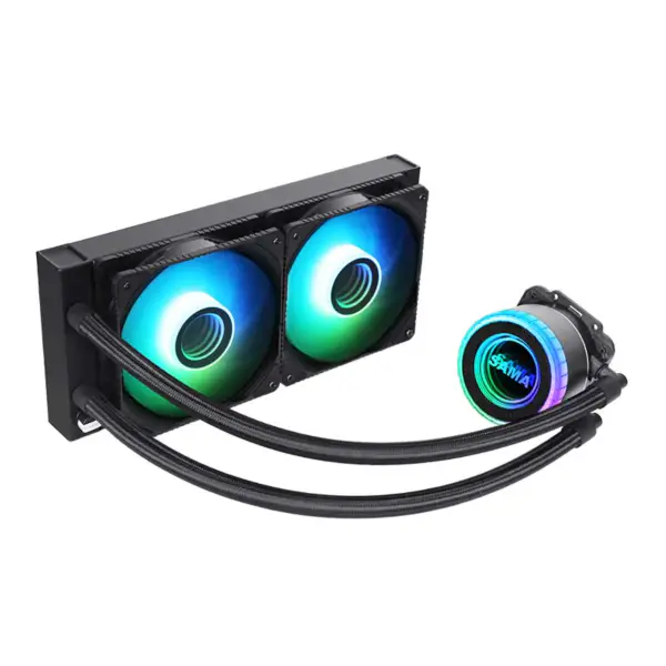 無限ミラーの設計の Sama カスタマイズ可能な Amd 240mm Aio Cpu の液体冷却水冷却装置のキット