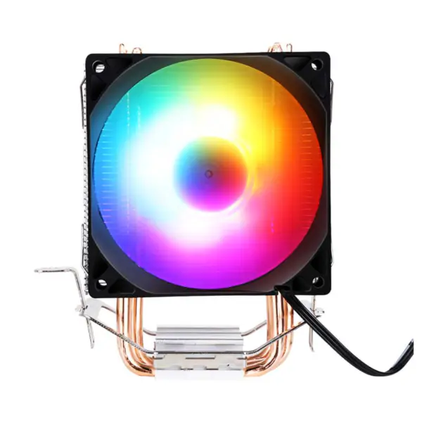 Sama のカスタマイズ可能なロゴ コンピュータの冷却ファン 5v 3pin Rgb の脱熱器 PC Intel Amd Cpu の空気クーラー 3 ヒートパイプ 40000h Cpu のクーラー