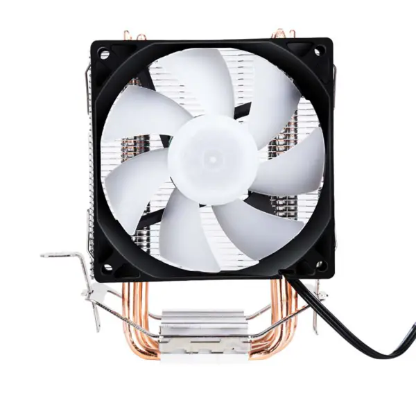 Sama のカスタマイズ可能なロゴ コンピュータの冷却ファン 5v 3pin Rgb の脱熱器 PC Intel Amd Cpu の空気クーラー 3 ヒートパイプ 40000h Cpu のクーラー