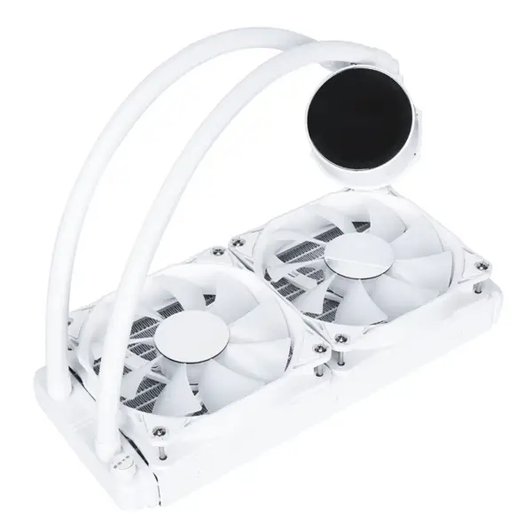 Sama のカスタマイズ 240mm Argb の白い水冷 Cpu の水クーラー