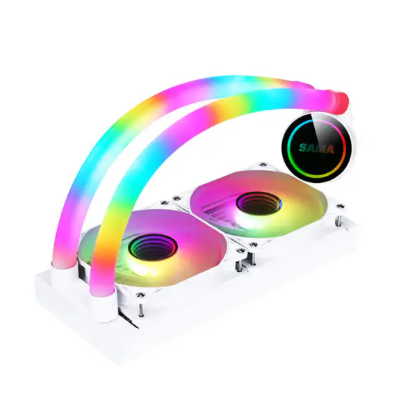 インテル Amd Cpu Lga775/115x Am4 Am5 Ryzen 12600k Cpu Liquid Cool のための Sama の注文の Cpu クーラーの脱熱器 240 Rgb 冷却ファン