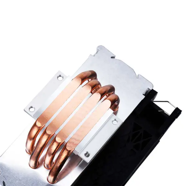 サマ 4heatpipes レインボー直接接触ファン Cpu クーラー Pc ケース用