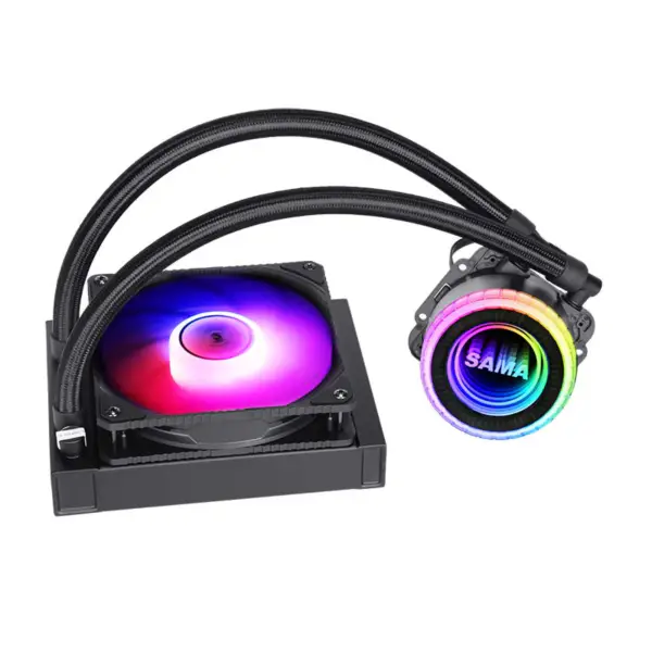 Sama 黒 120 mm ラジエーター Pc CPU 液冷