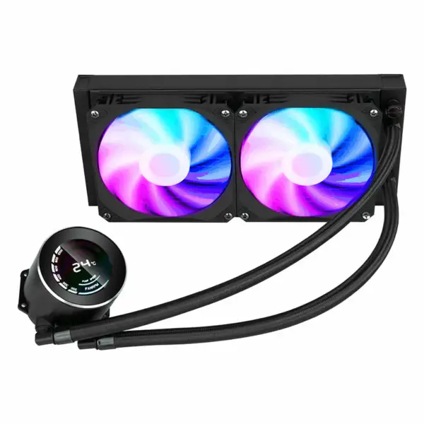 Sama Aio 240mm Lcd スクリーンの水冷システム冷却の PC の水冷 Heatdink Cpu