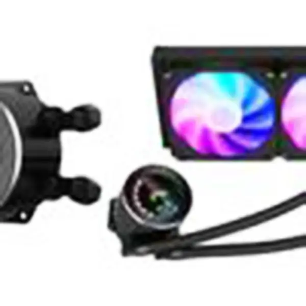 Sama Aio 240mm Lcd スクリーンの水冷システム冷却の PC の水冷 Heatdink Cpu