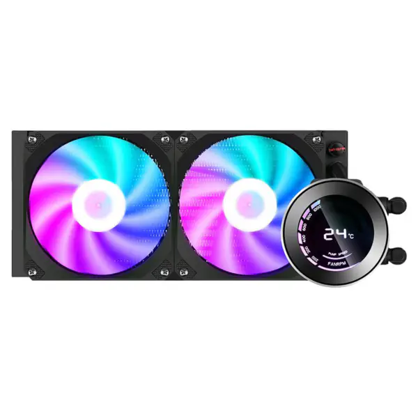 Sama Aio 240mm Lcd スクリーンの水冷システム冷却の PC の水冷 Heatdink Cpu