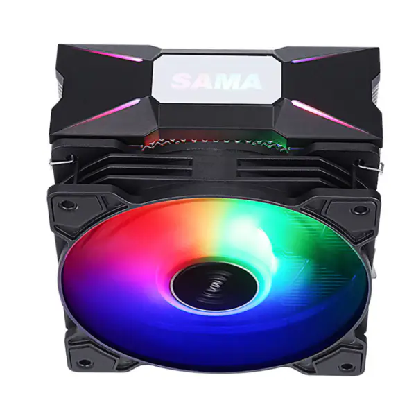 Pc の場合のための Sama のアルミニウムひれの脱熱器 Cpu の空気冷却器