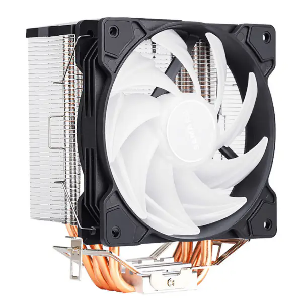 Pc の場合のための Sama のアルミニウムひれの脱熱器 Cpu の空気冷却器