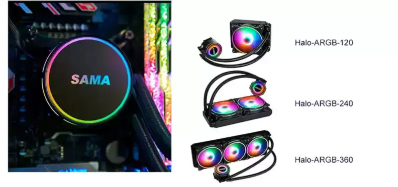 Cpu のための Sama PC 360mm のラジエーター液体の Aio Cpu のクーラー Gpu 水冷のキット システム