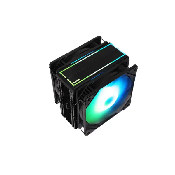 Sama 6cm の普遍的な Amd Intel のプラットホームのクーラー プロセッサーの冷却の銅 Pc Cpu の空冷のラジエーターの Cpu ファン クーラー