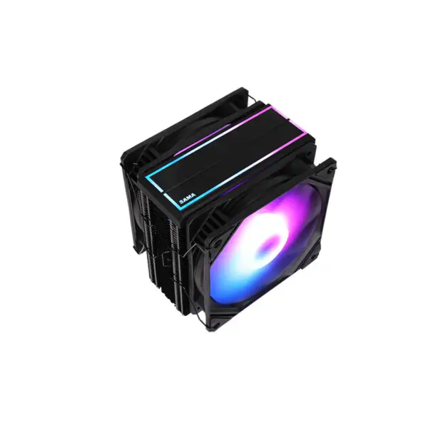 Sama 6cm の普遍的な Amd Intel のプラットホームのクーラー プロセッサーの冷却の銅 Pc Cpu の空冷のラジエーターの Cpu ファン クーラー