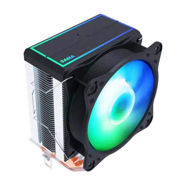 Sama 9cm の普遍的な Amd Intel のプラットホームのクーラー プロセッサーの冷却の銅 Pc Cpu の空冷のラジエーターの Cpu ファン クーラー