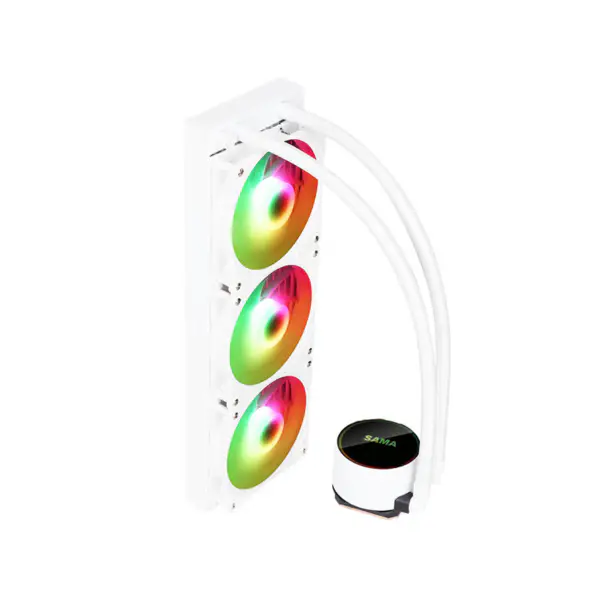 Sma 表示 Cpu の中心の温度の液体のクーラー 50000hrs Cpu のクーラー Rgb のカスタマイズ可能なロゴ Argb Cpu のクーラー