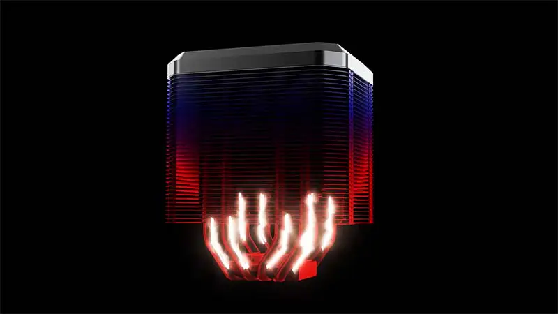 2021 新しい設計 Alseye の Argb 4 のヒートパイプ M90 冷却クーラーが付いているエア クーラーのツインタワー