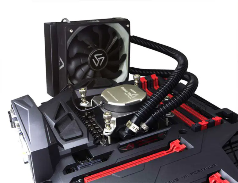 高性能の液体の冷却コンピュータ水冷 Fan12cm Pwm 4pin のアルミニウム ラジエーターが付いている液体のクーラー Watermax120 Cpu