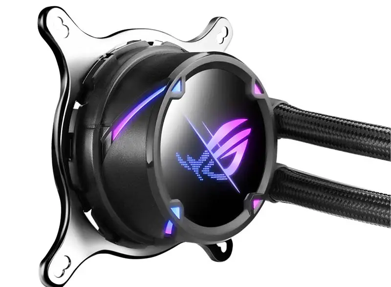 AsUs Rog 龍神 Ii 240 Argb 2 ファン内蔵水冷ラジエーター 第 12 世代 Cpu Asetek プロセッサ冷却