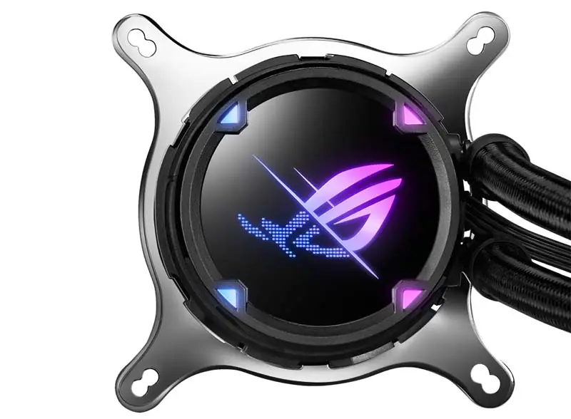 AsUs Rog Strix Lc Ii 240 2ファン一体型水冷ラジエーターCPU Asetek 7th Pwm Dc Cpu Cooling Fan