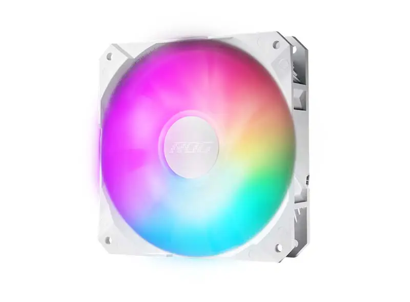 AsUs Rog Strix Lc Ii 240 Argb White Edition 2ファン一体型水冷ラジエーターCPU冷却ファン