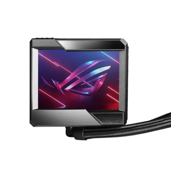 AsUs Rog 龍神 Ii 240 2 ファン内蔵水冷ラジエーター 第 12 世代 Cpu Asetek 第 7 世代 3.5 インチ液晶 Cpu 冷却