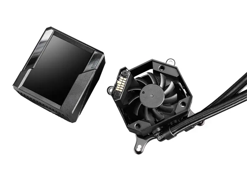 AsUs Rog Ryujin Ii 360 Argb 3fans 内蔵水冷ラジエーター 第 12 世代 Cpu Asetek 第 7 世代 3.5 インチ液晶 Pwm Dc Argb 冷却ファン