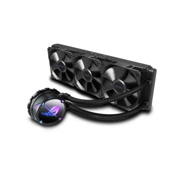 AsUs Rog Strix Lc Ii 360 3fans 統合水冷ラジエーター 第 12 世代 Cpu Asetek 第 7 Pwm Dc Cpu 冷却
