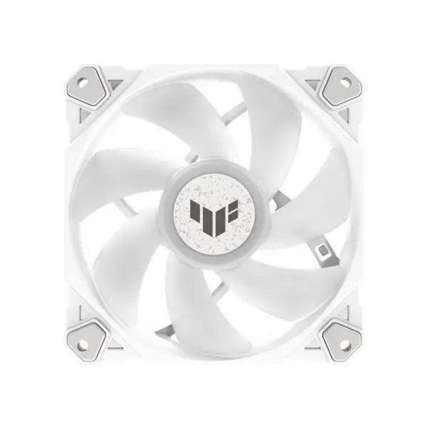 AsUs Tuf の賭博の照明効果のコントローラーが付いている白い英雄的なライト Tf120 のシャーシ ファン 3 PC Argb ファン Tuf の賭博 Tf120 Argb 3in1