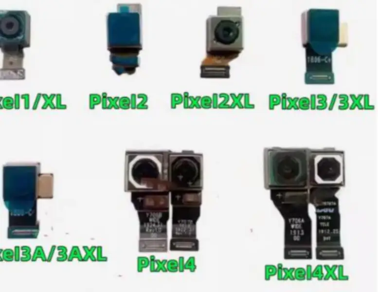 Google pixel 3 /3xl/4a/4xl/5/5a/6/6a/3a/2/2xl用フロントカメラとリアカメラ