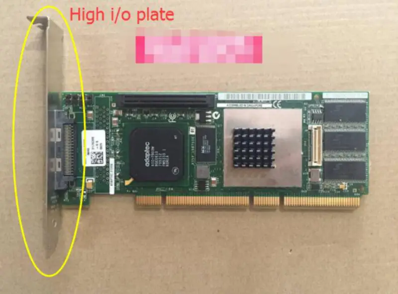 ADAPTEC ASR-2120S/64MB 320MB SCSI RAIDカード